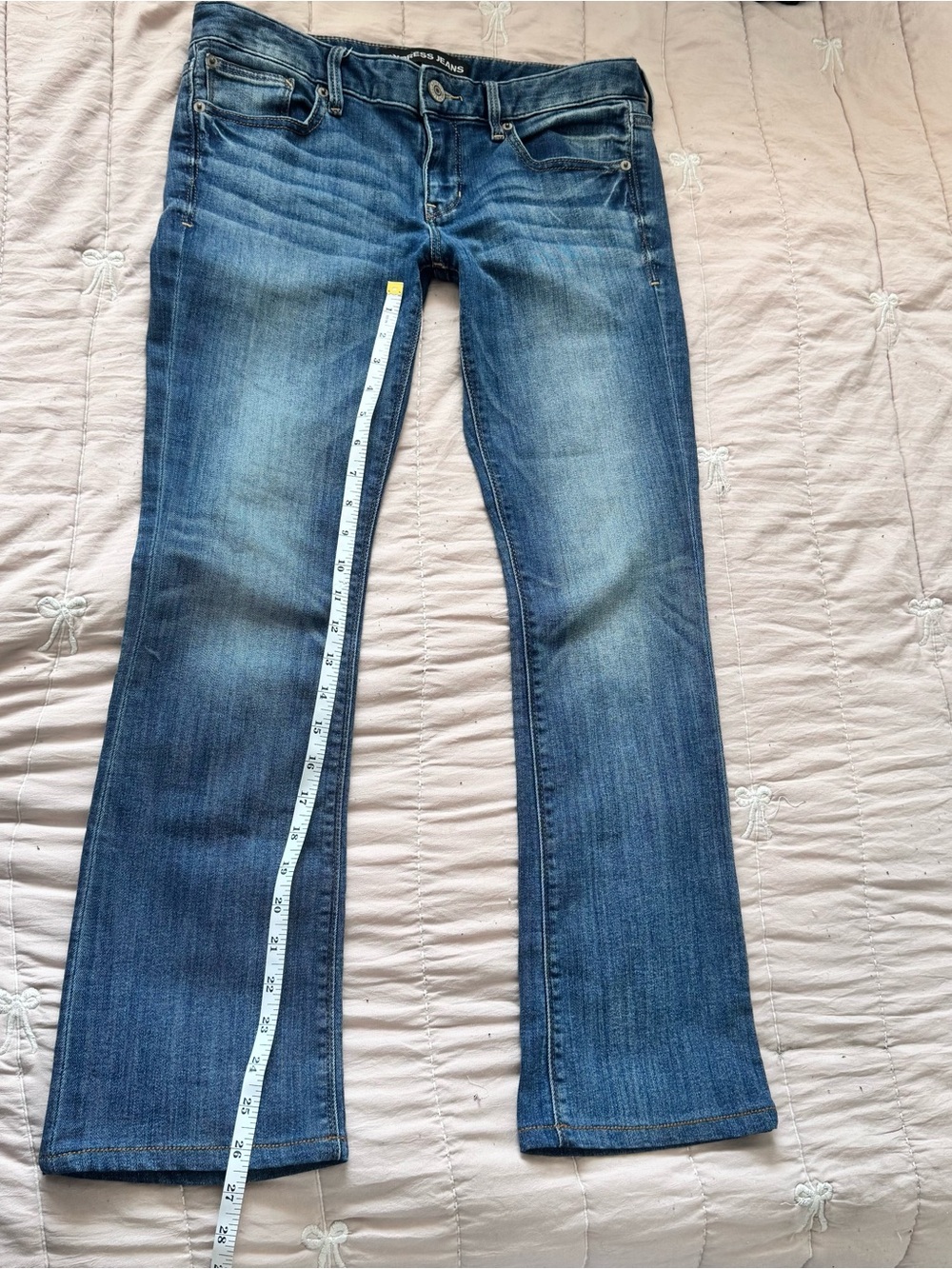 Express Low Rise Bootcut Jeans - Picture 5 of 8